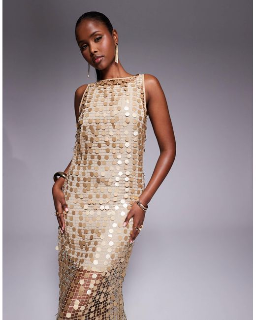 River Island Silver Sequin Dress River Island Black/Silver Sequin Colour  Block Top Size 8  Big_Stock_Clearance