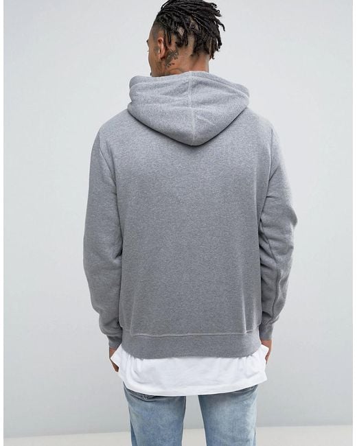 Mitchell & Ness Nba Chicago Bulls Hoodie in Grey for Men | Lyst