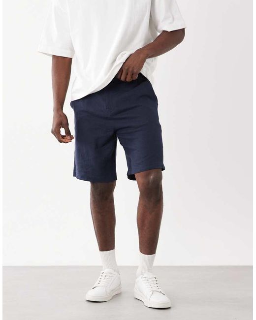 Pantaloncini di Threadbare in Blue da Uomo