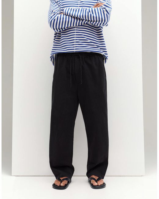 Pantalon Pull&Bear pour homme en coloris Blue