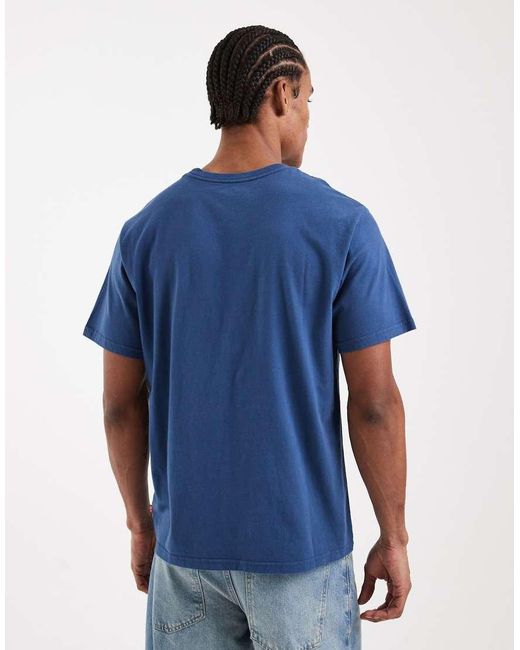 Levi's Blue Logo Relaxed T-shirt for men