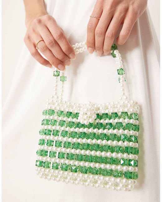 Sister Jane Green Beaded Grab Bag