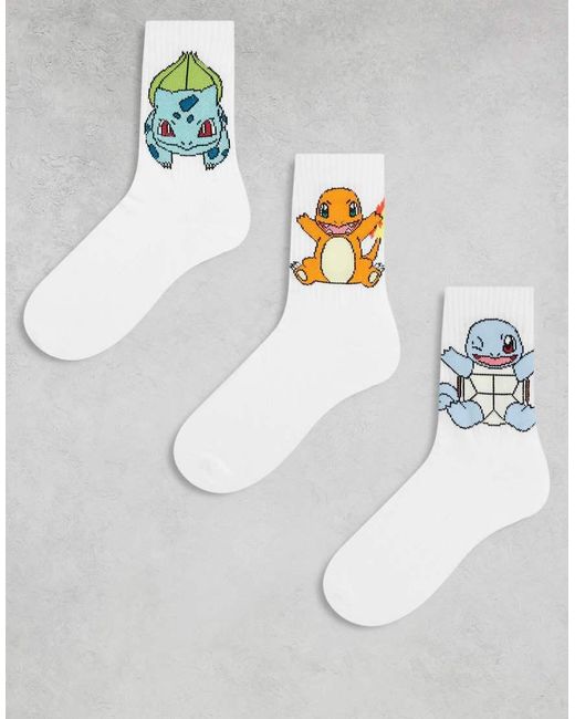 Pokémon di ASOS in White da Uomo