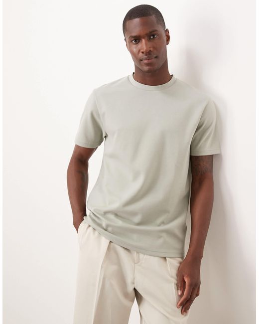 BreathemaxTM - t-shirt épais - sauge ASOS pour homme en coloris Natural