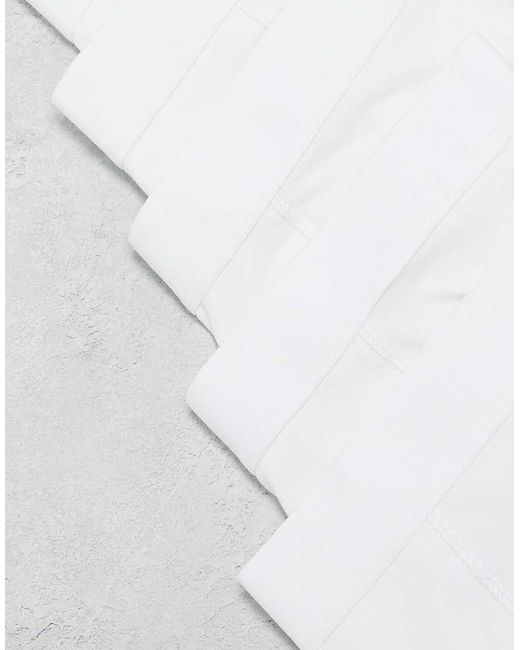 Pack De 5 Calzoncillos Bóxer Blancos Johnny De Weekday de hombre de color White