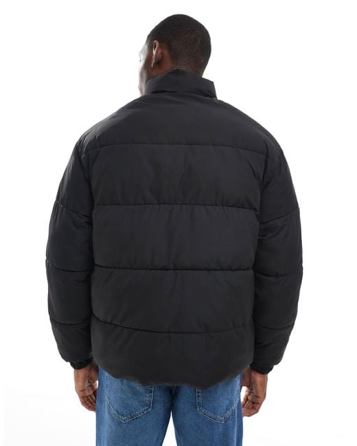 Jack & Jones Blue Puffer Jacket for men
