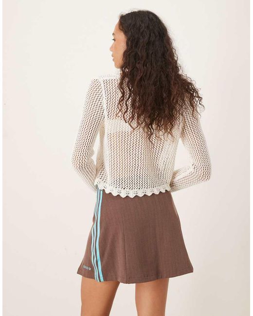 Adidas Originals Natural Tailored Skirt