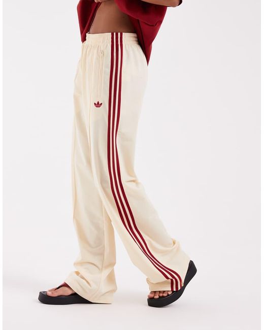 Adidas Originals White Firebird Loose Track Pants