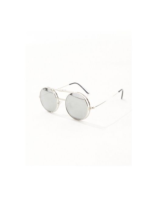 Spitfire Brown Lennon Flip Up Sunglasses
