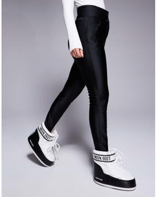 ASOS 4505 Ski & Snow Black 4505 hourglass – ski – wasserabweisende, schmal geschnittene softshell-skihose