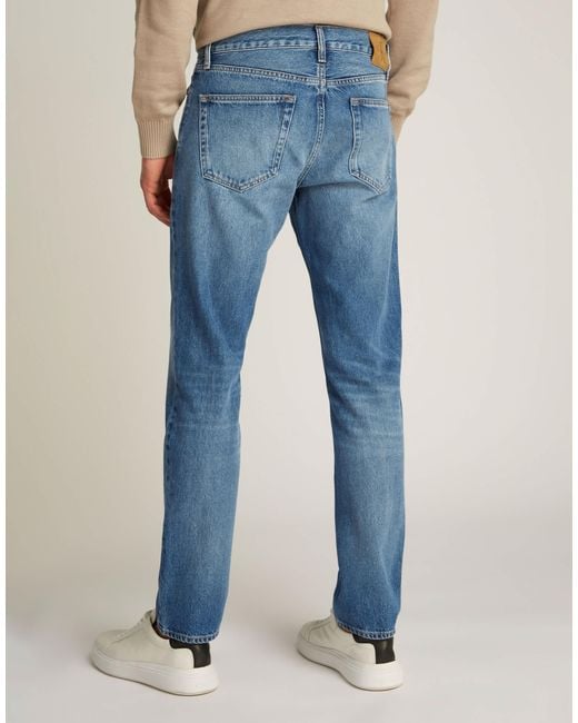 Calvin Klein Blue Slim Straight Jeans for men