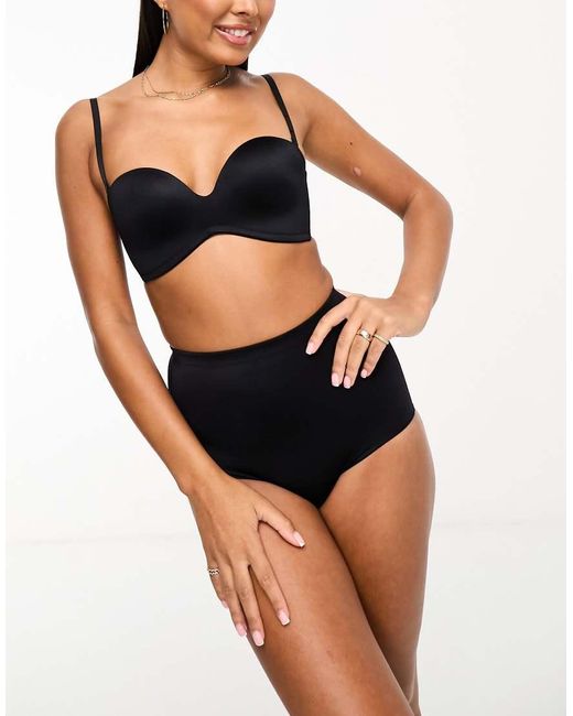 DORINA Black Mix & Match Sublime Scuplt Wirefree Strapless Bandeau Bra