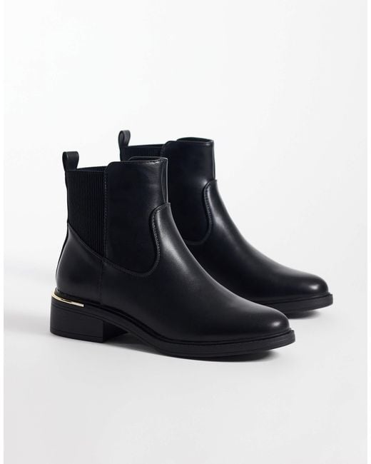 SEQWL Black Aredea Ankle Boots