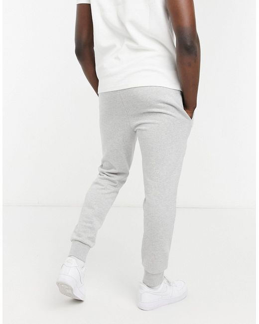 lacoste grey joggers mens