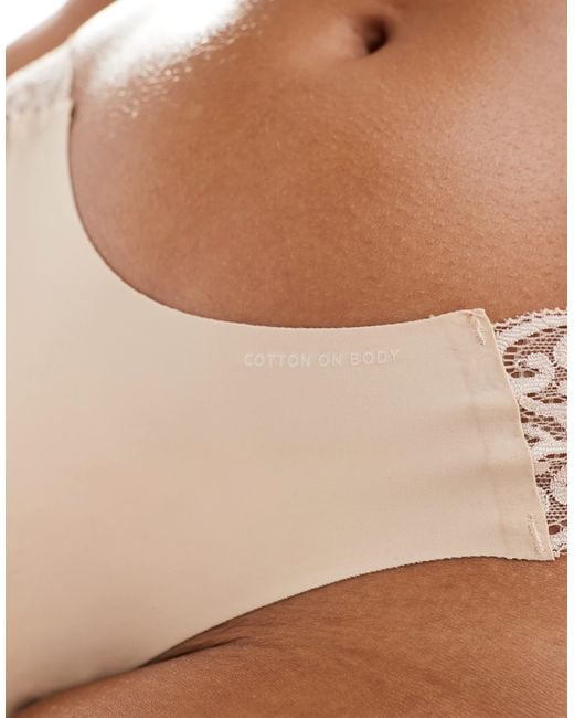 Cotton On White Cotton On Party Pants Seamless G-string Briefs