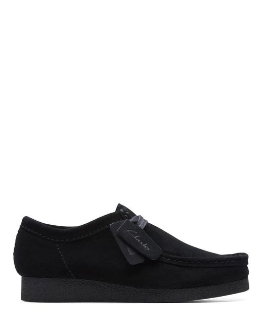 Clarks Black Wallabee Evo for men