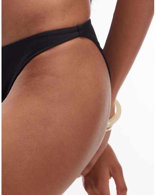 ARKET Black Mix & Match Smock Bikini Bottom