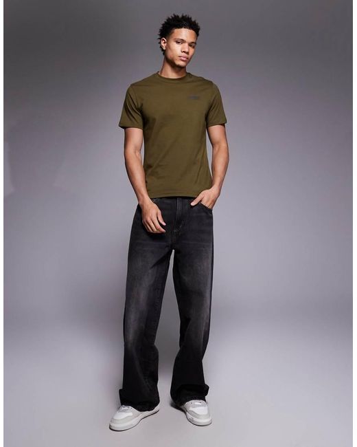 Barbour Green Small Logo T-shirt for men
