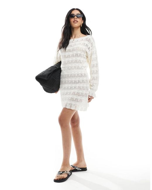 Miss Selfridge White – minikleid