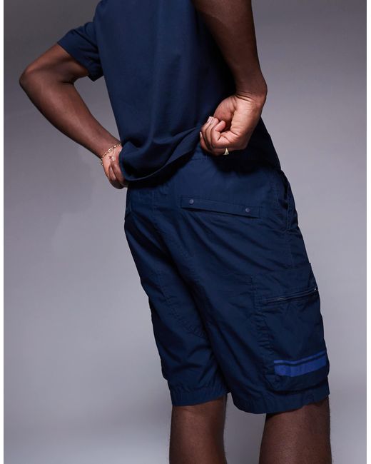 Marshall Artist – seafield – cargo-shorts in Blue für Herren