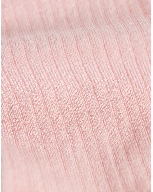ARKET Pink Ankle Socks