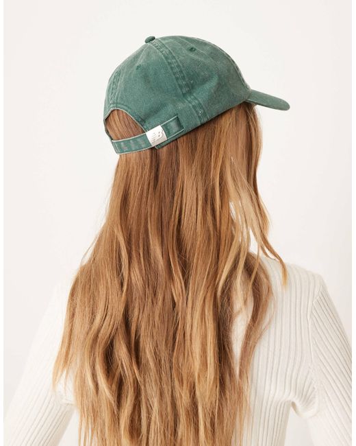 New Balance Green Linear Cap for men