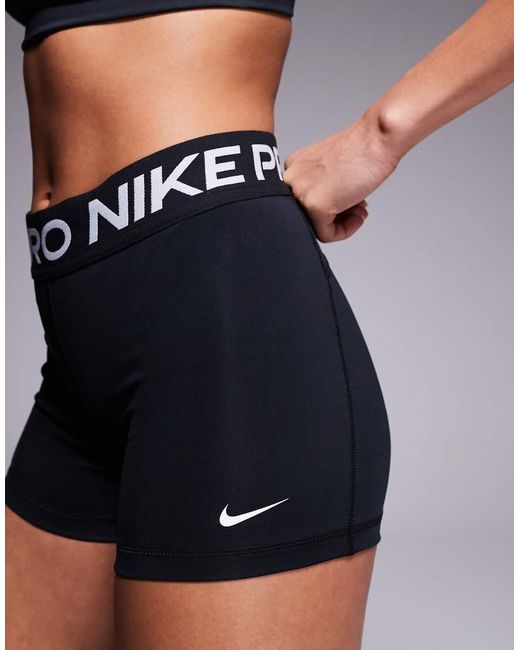 Nike Black Pro 3" Shorts