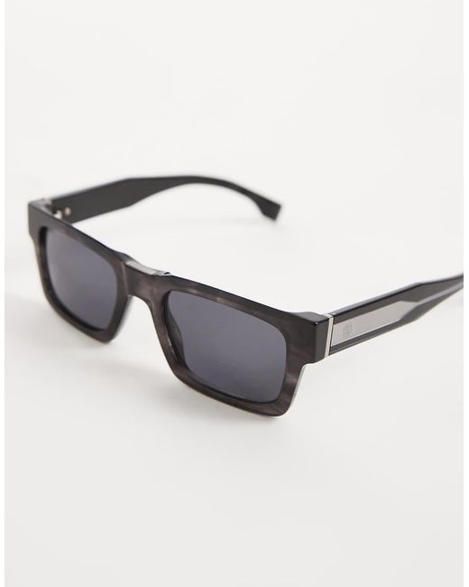 Boss Sunglasses Black Boss Square Sunglasses for men