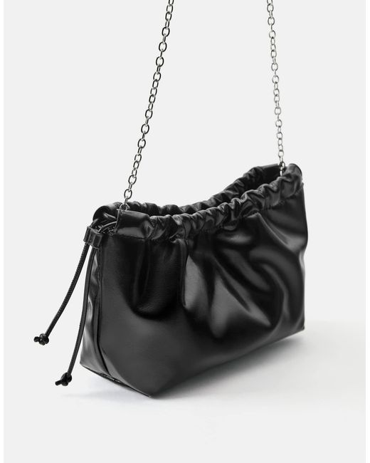 Pull&Bear Black Bucket-tasche