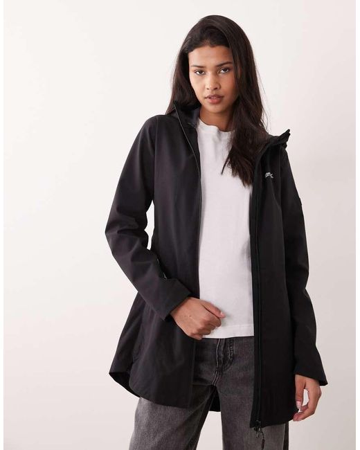 Regatta Black Waterproof Natalina Hooded Jacket