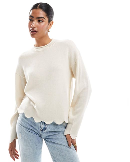 ASOS White – strickpullover