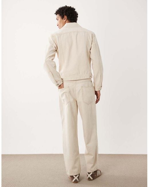 Farah Natural Archive Sambrano Reinforced Twill Denim Jeans for men
