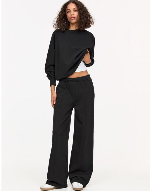 Pull&Bear Blue – gerade geschnittene jogginghose