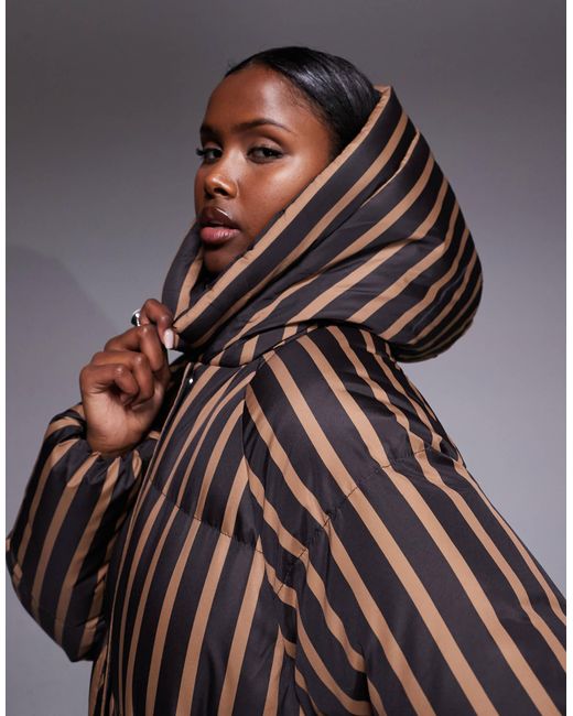 Doudoune Threadbare en coloris Black