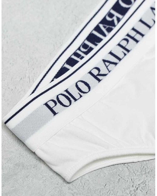 Polo Ralph Lauren Gray 3 Pack Briefs for men