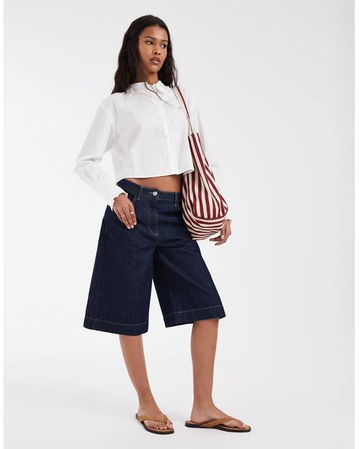 Tommy Hilfiger White Ruffled Shirt