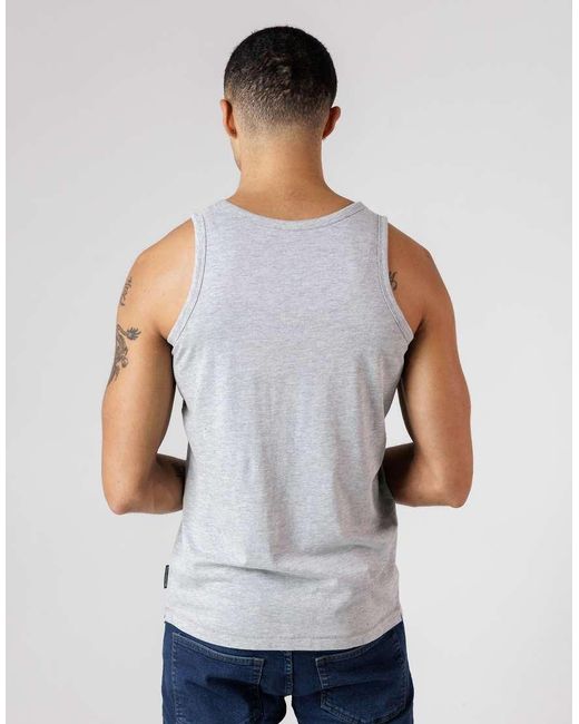 French Connection Black 3 Pack Cotton Round Neck Racer Vest for men