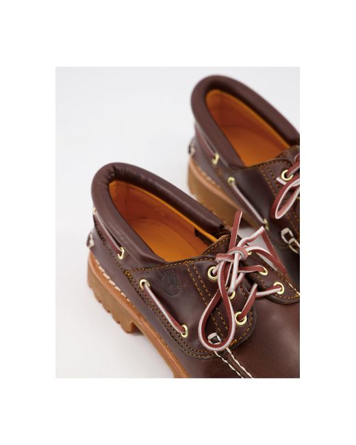 Timberland Authentics 3 Eye - Klassieke Bootschoenen in het Wit voor heren  | Lyst NL