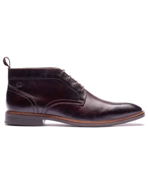 Base London Purple Belgrave Chukka Boot for men