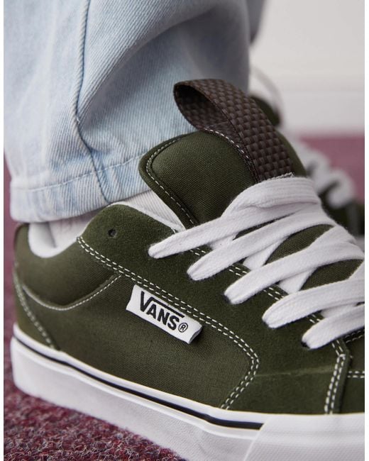 Vans Blue Chukka Push Sneakers for men