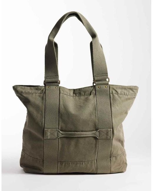 Weekday Multicolor Large Canvas Tote Bag