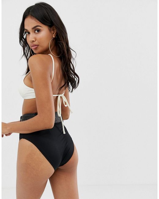 black belted bikini