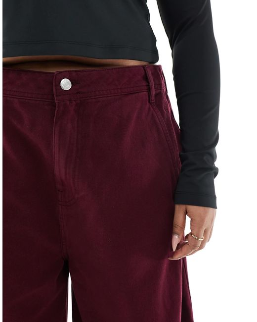 ASOS Red Curve – gesäumte barrel-hose