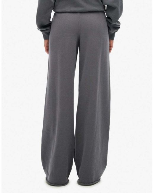 Superdry Gray Athletic Essentials Straight Leg Joggers