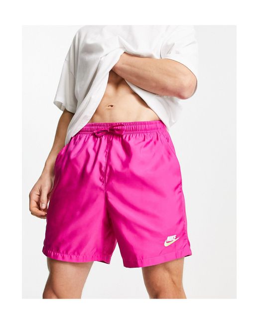 Pantalones cortos rosa activo neón Nike de hombre de color Rosa | Lyst