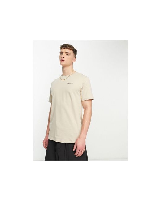 Exclusivité asos - - barton springs - t-shirt - beige Columbia pour homme en coloris Black