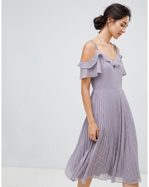 oasis lilac dress