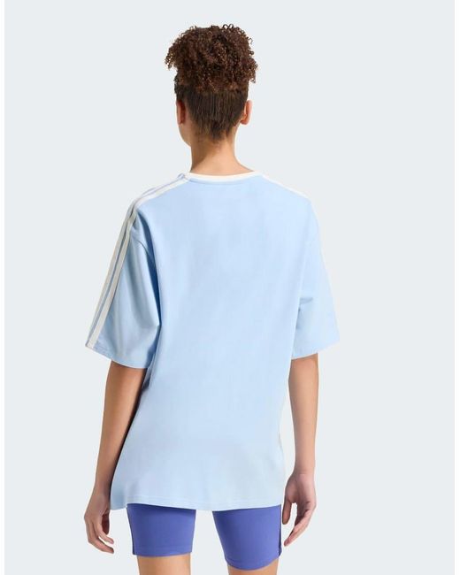 Adidas Originals Blue Lux Tiro Loose Graphic T-shirt