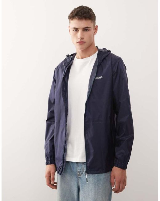 Regatta Blue Pack It Jacket Iii for men