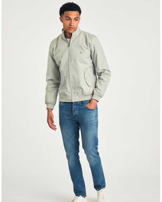 French Connection Natural Funnel Neck Harrington Jacket for men